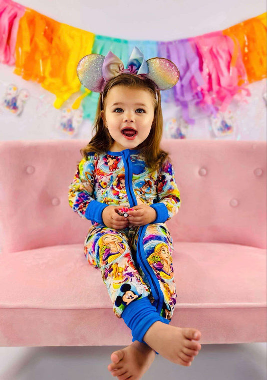 Bubble Magic Bamboo Zippy Pajamas