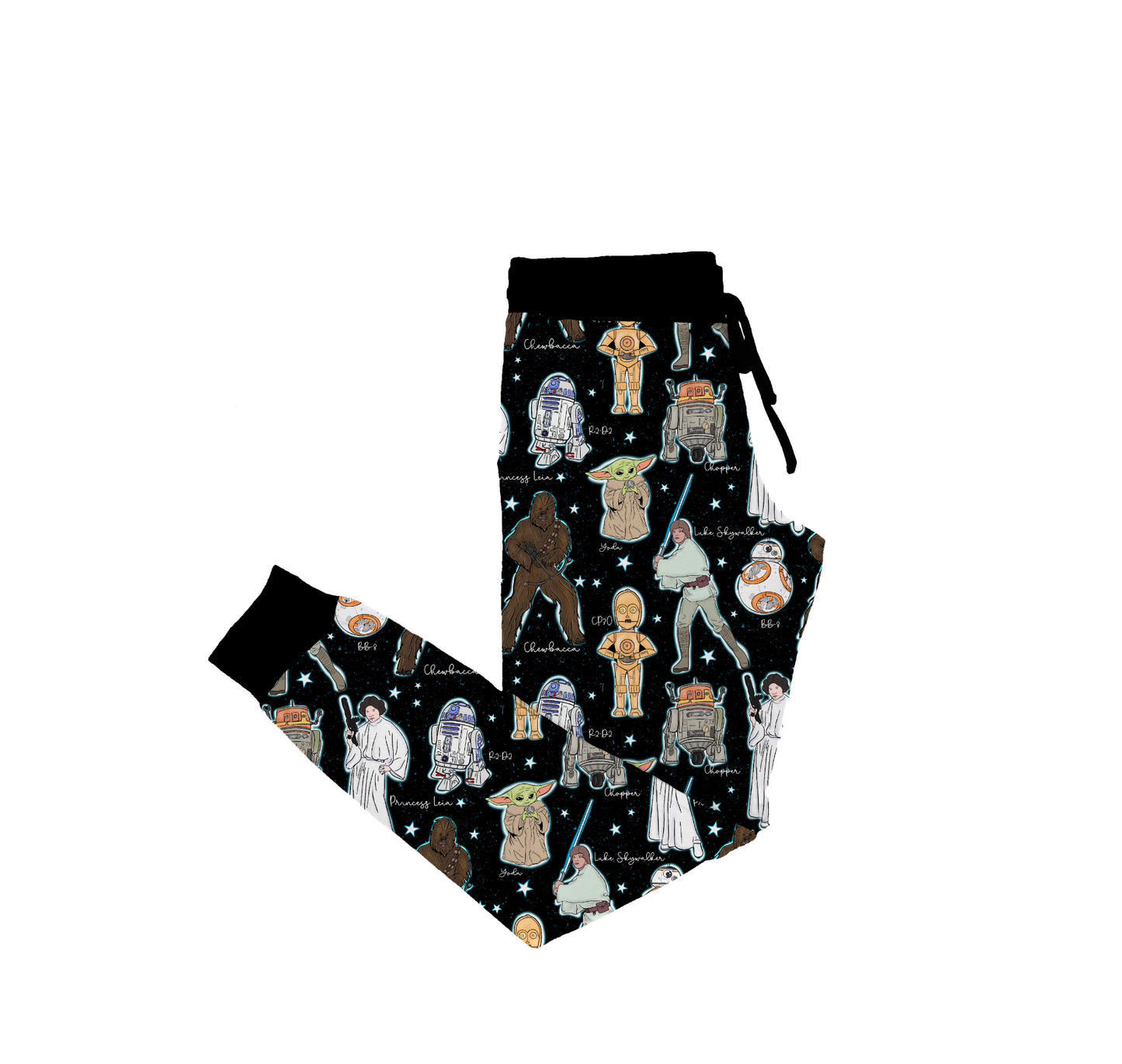 Galactic Dreams Bamboo Adult Jogger Style Pants
