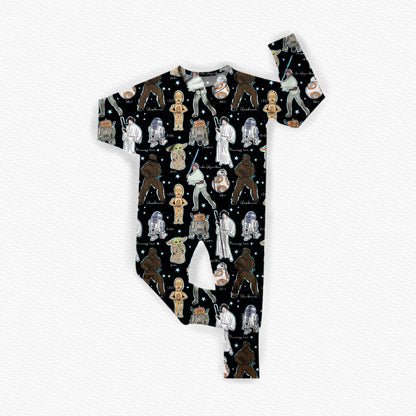 Galactic Dreams Bamboo Zippy Pajamas