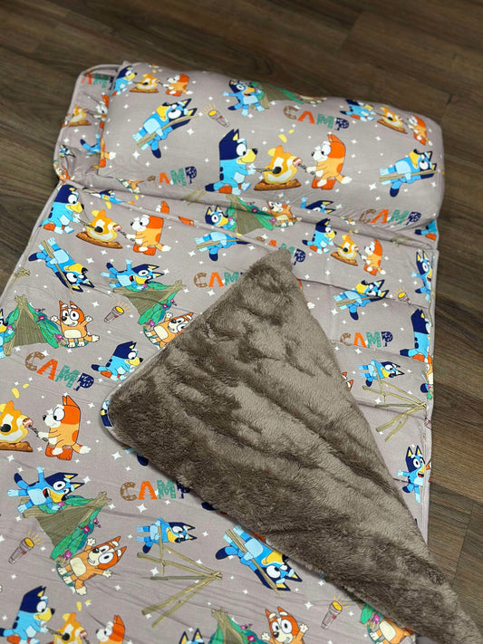 Camp Bluey Bamboo Nap Mat