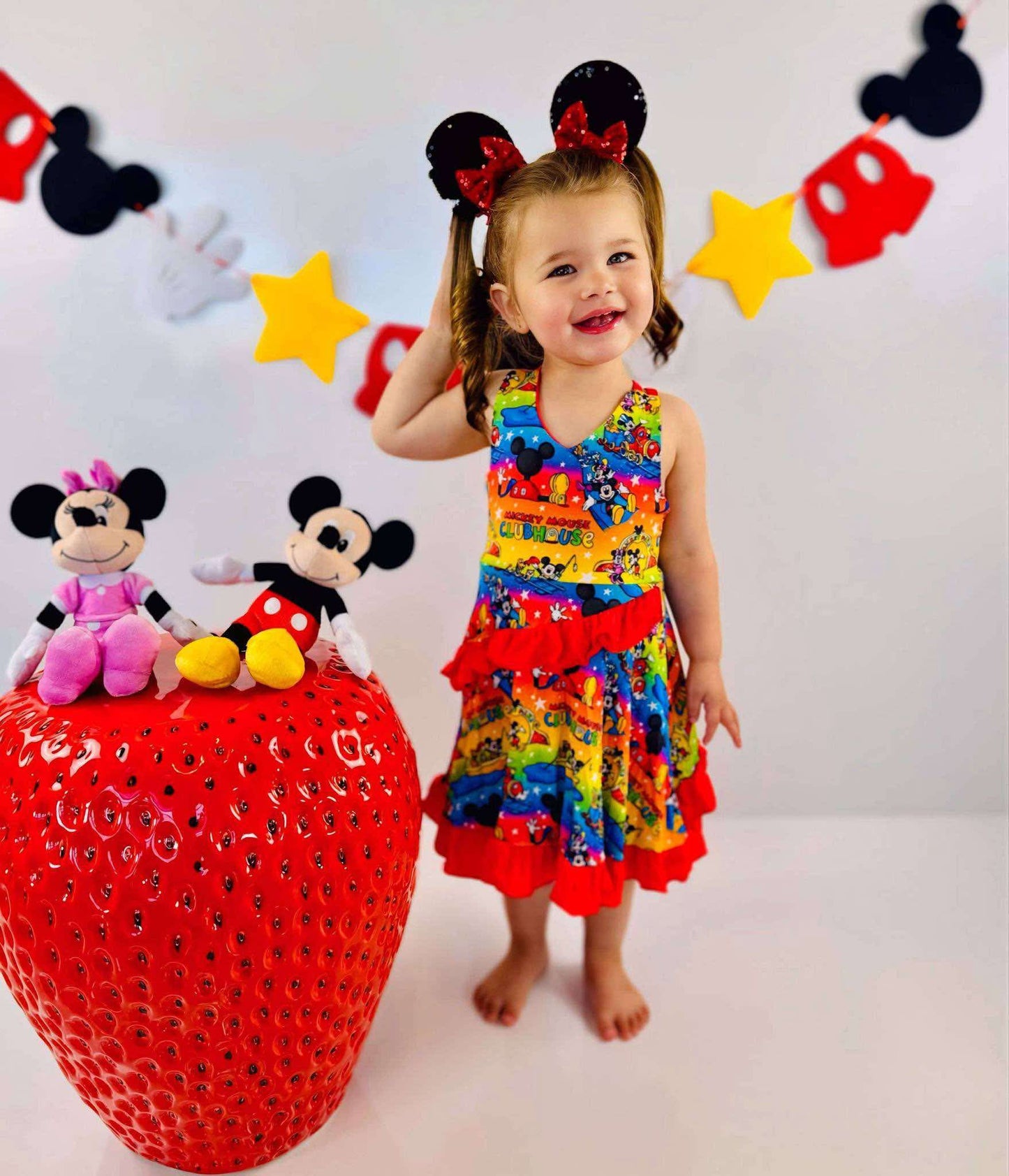 Mouse House Bamboo Tiger Lily Dress
