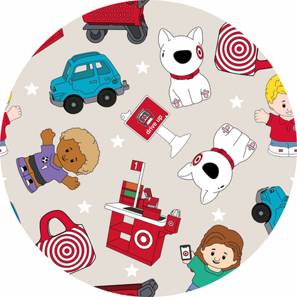 Shopping Spree Tiny People Bamboo Nap Mat