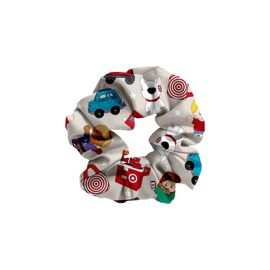 Shopping Spree Tiny People Bamboo Scrunchie