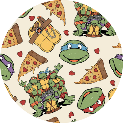Ninja Turtle Valentine Bamboo Zippy Pajamas