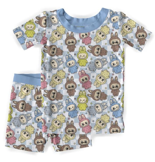 Sea Salt Coconut Bamboo Short Sleeve & Shorts Two Piece Pajama Set