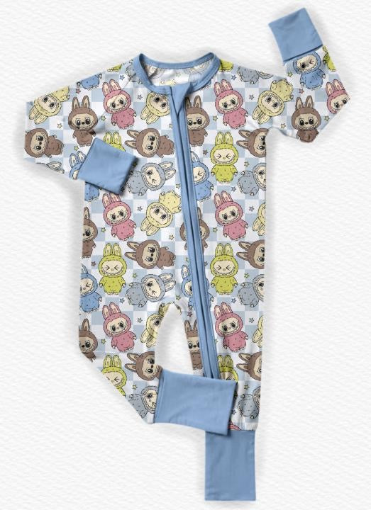 Sea Salt Coconut Bamboo Zippy Pajamas