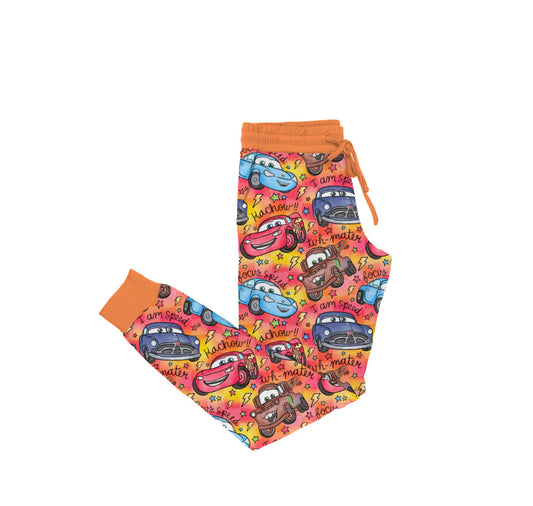 Git-R-Done Watercolor Bamboo Adult Jogger Style Pants