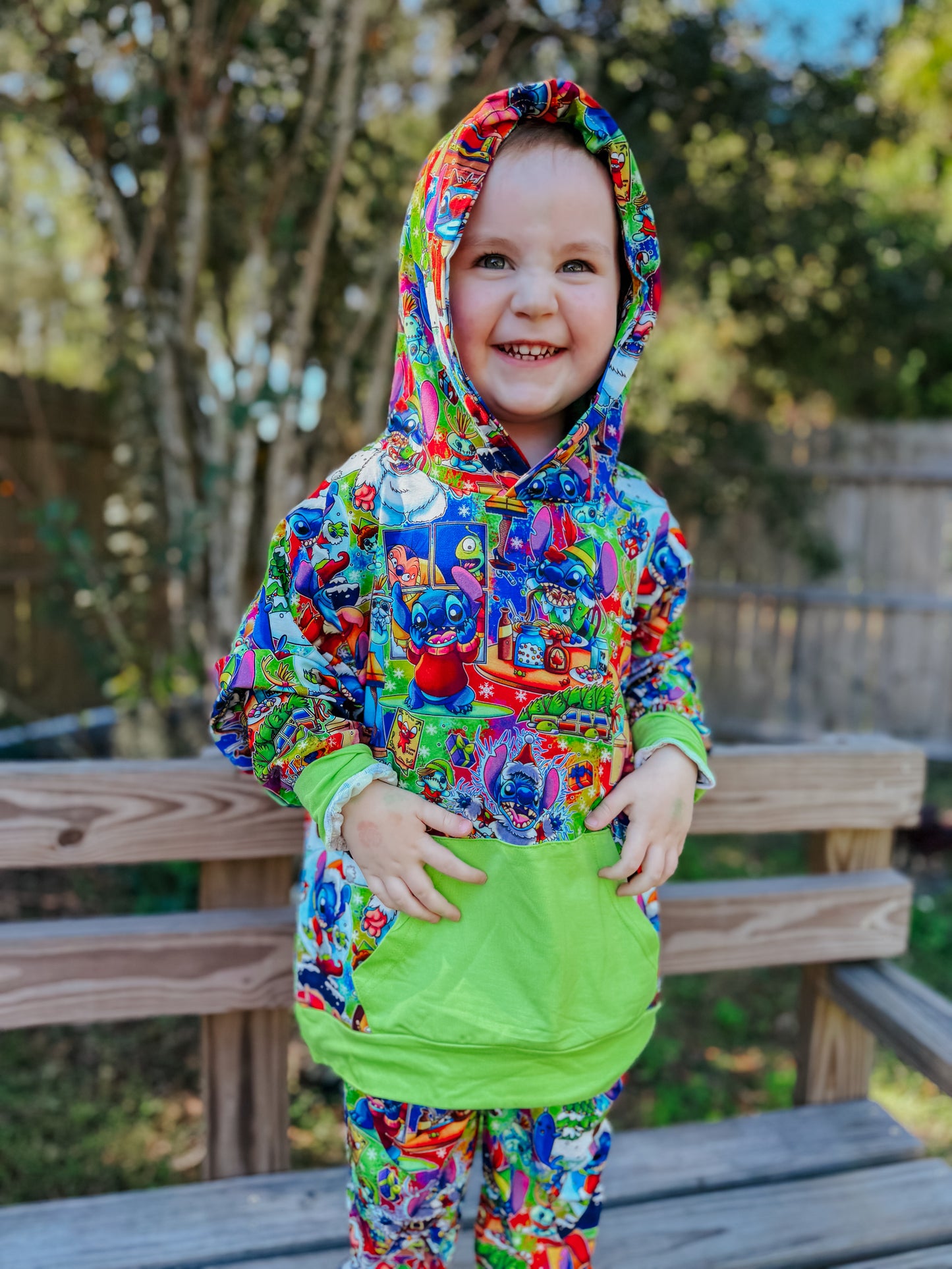 Merry Stitchmas 626 Day Bamboo Hoodie & Joggers Set