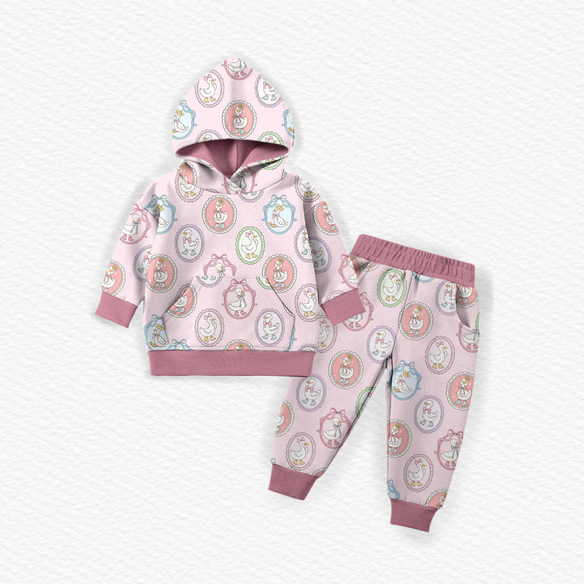 Puddles & Pearls Bamboo Hoodie & Jogger Set