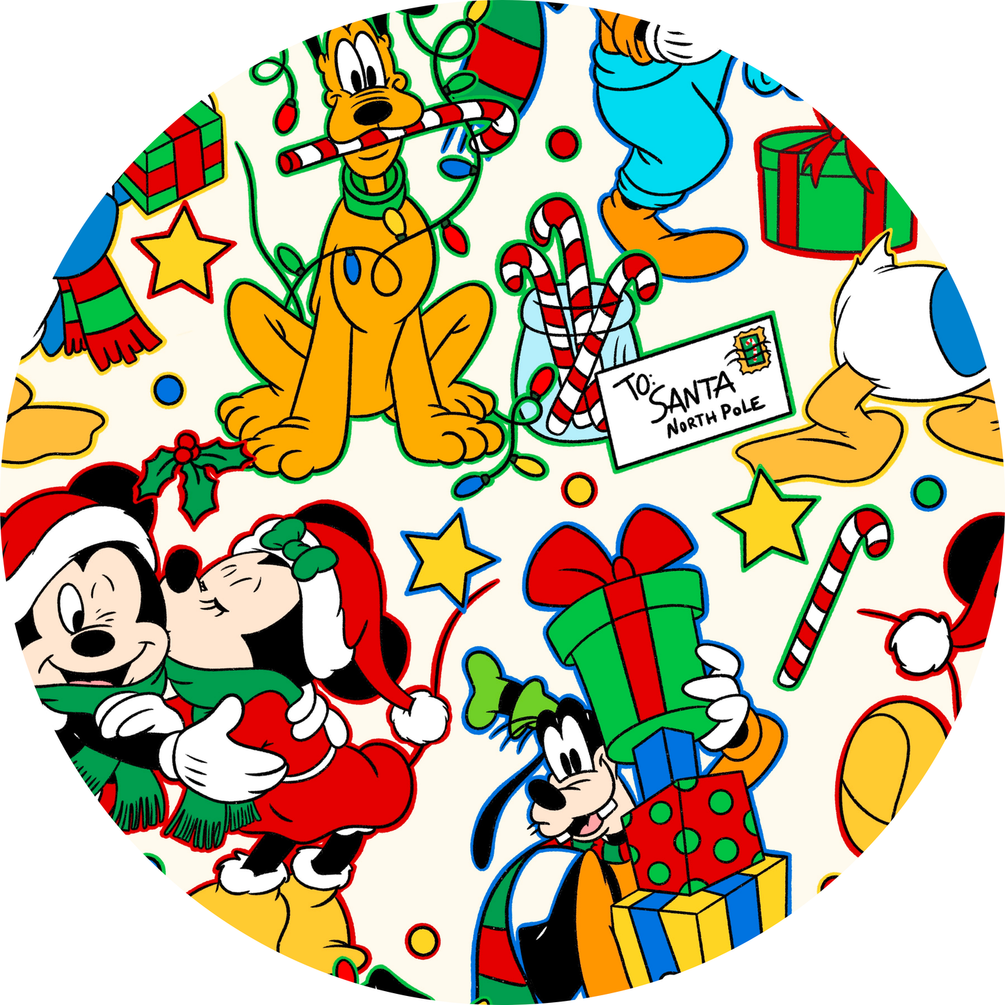 Dear Santa Christmas Bamboo Bow Headband