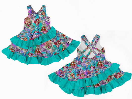 Love Is Magic Bamboo Tiger Lily Dress