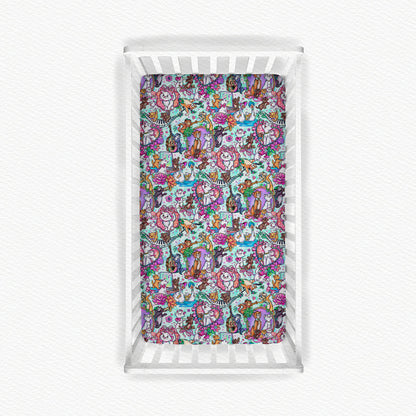 Because I'm A Lady Bamboo Crib Sheet