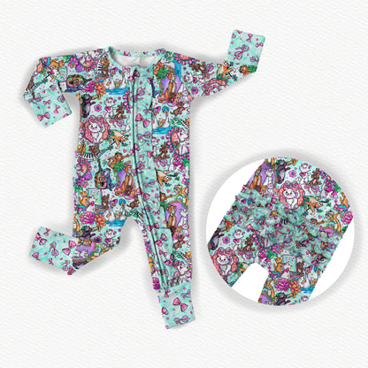 Because I'm A Lady Ruffle Bamboo Zippy Pajamas