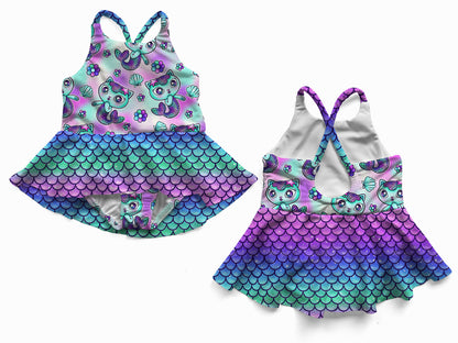 Spa Science Skirted One Piece Swimsuit