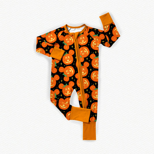 Not So Scary Bamboo Zippy Pajamas