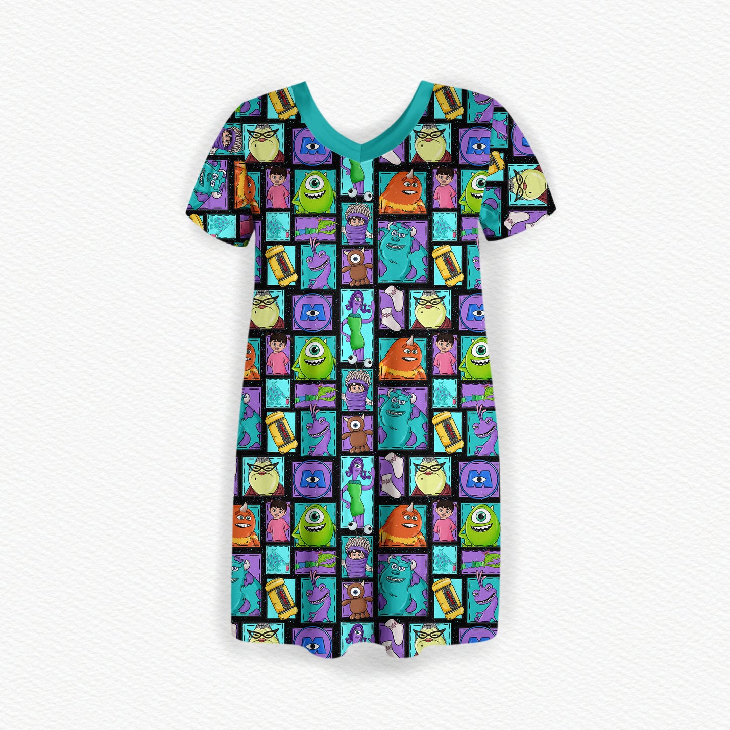 Upload Your Own File | CUSTOM BAMBOO | Bamboo Adult Nightgown