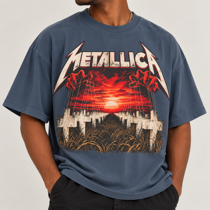 The 80's - Rock Legends Oversized Bamboo Tee Collection