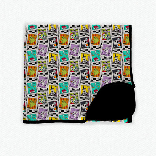 The Nightmare After Postage Double Layer 50x60 Bamboo Blanket
