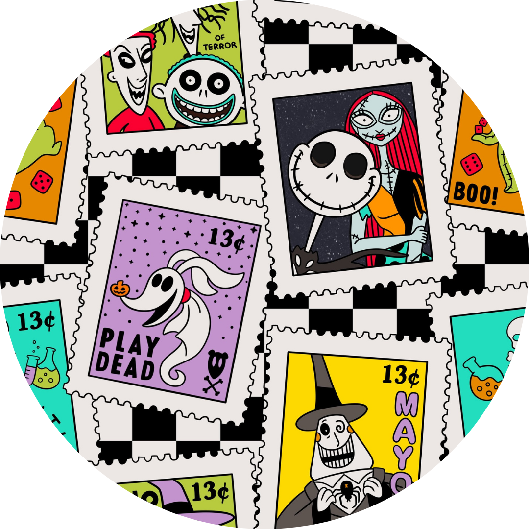 The Nightmare After Postage Double Layer 50x60 Bamboo Blanket