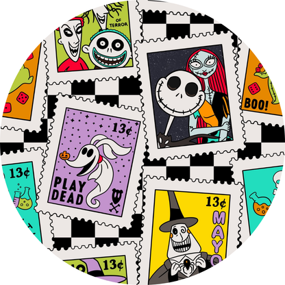 The Nightmare After Postage Double Layer 50x60 Bamboo Blanket