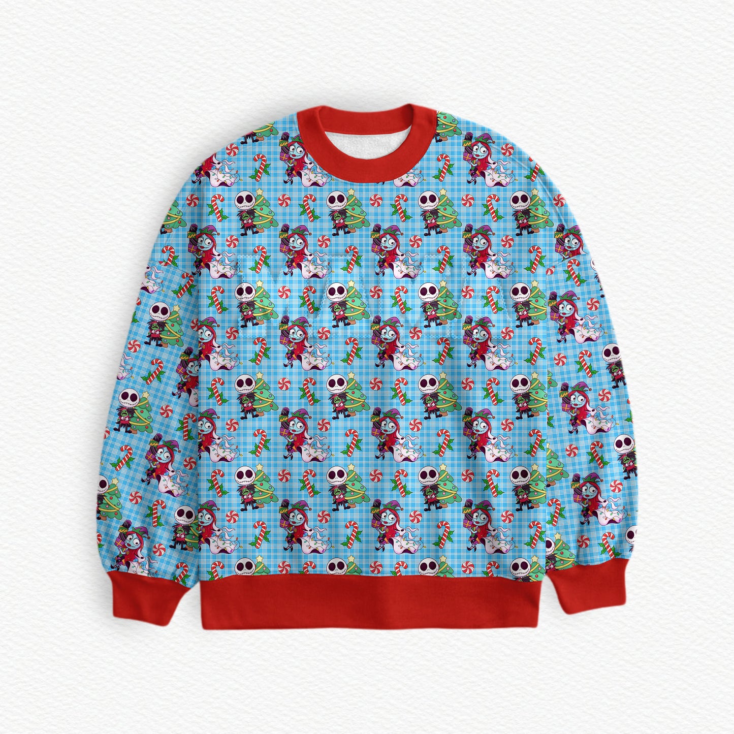 Festive Fright Christmas Bamboo Terry Adult Crewneck