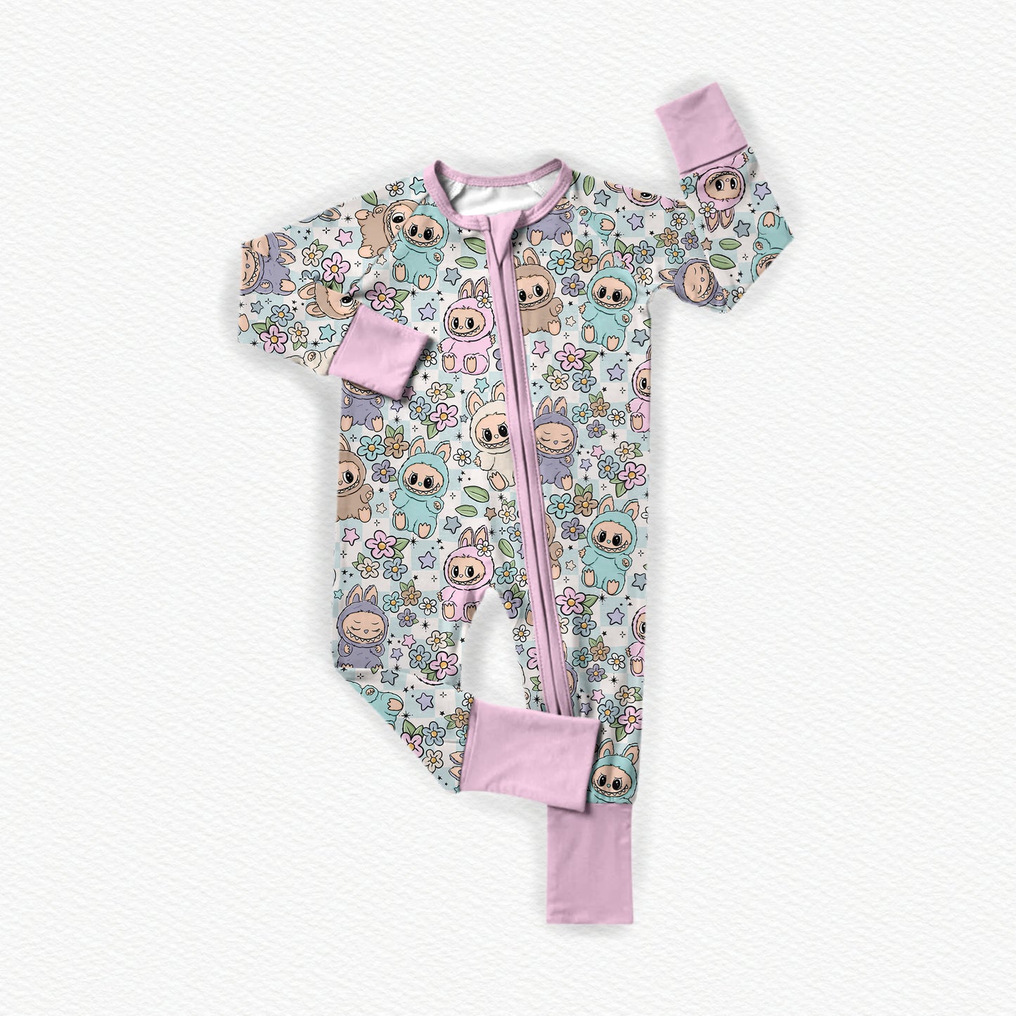 Lychee Berry Bamboo Zippy Pajamas
