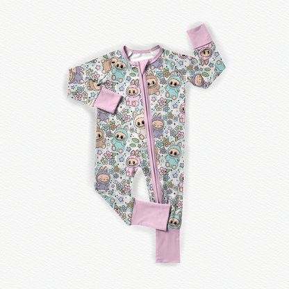 Lychee Berry Bamboo Zippy Pajamas