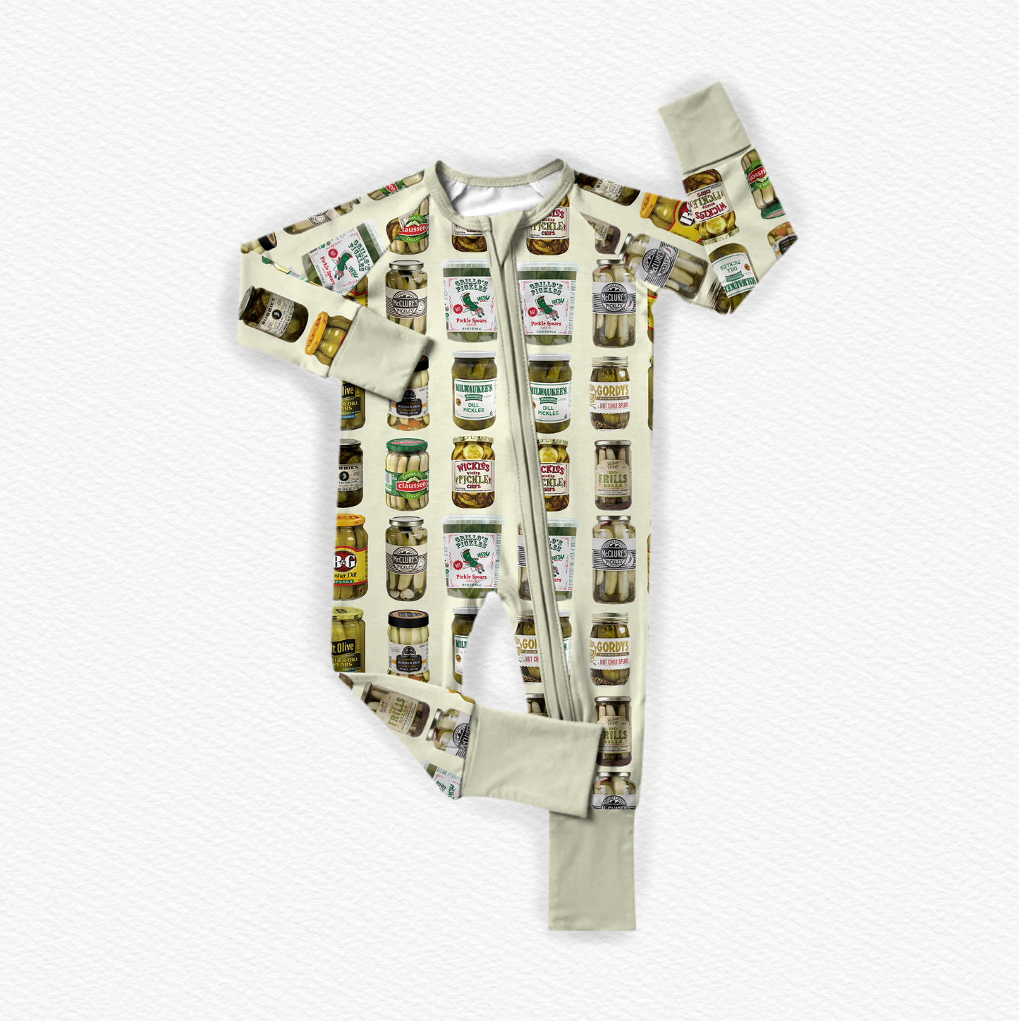 Just Dill With It Bamboo Zippy Pajamas