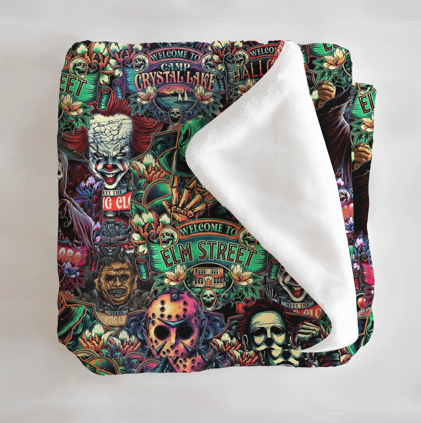 Horror Classics Minky Blanket