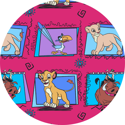 Lion King Bamboo Crib Sheet