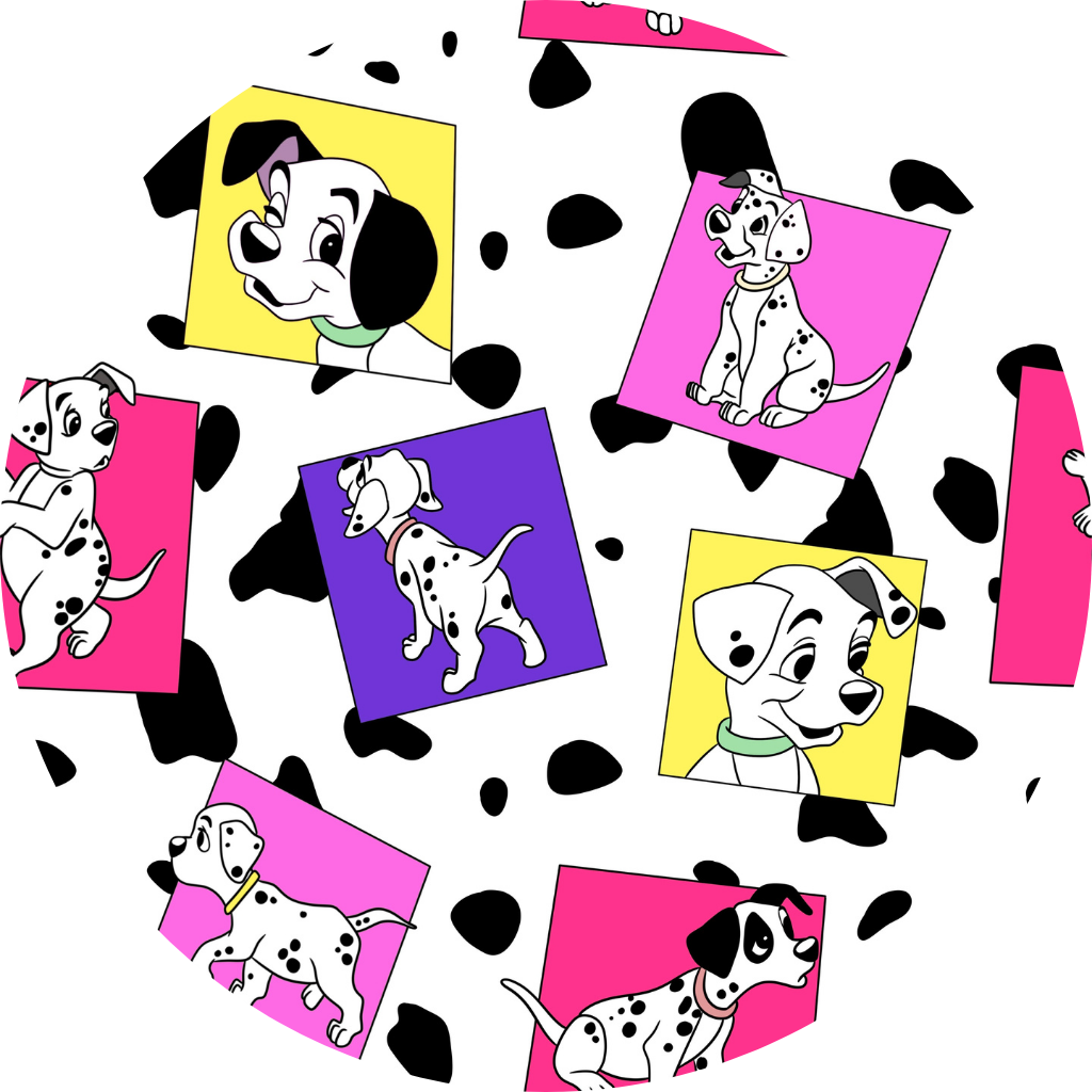 101 Dalmatians Bamboo Crib Sheet