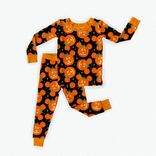 Not So Scary Bamboo Long Sleeve Two Piece Pajama Set