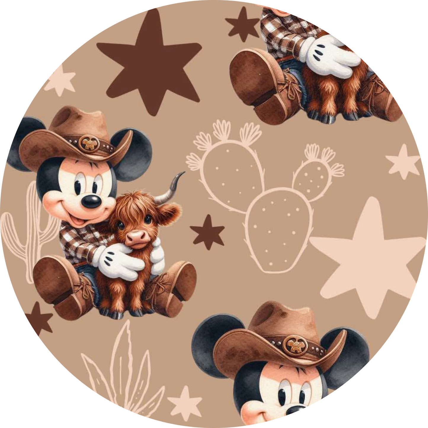 Mickey Moo Bamboo Youth Pocket Tee