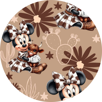 Minnie Moo Bamboo Youth Pocket Tee