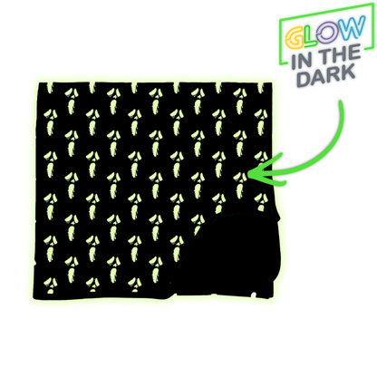 Scream GLOW! Double Layered Bamboo Blanket