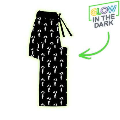 Scream GLOW! Bamboo Adult Straight Leg Pants