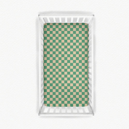 Race Time With Dad Coordinate Bamboo Crib Sheet