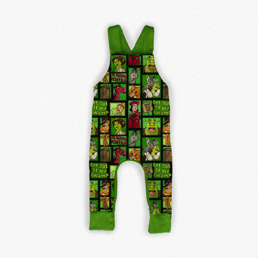 Upload Your Own File | CUSTOM BAMBOO | Bamboo Overalls (slide on NO snaps or buttons)