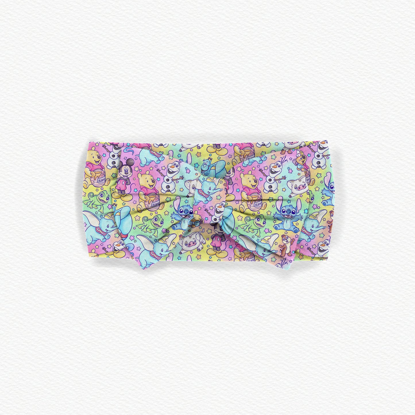 Sidekick Symphony Watercolor Bamboo Bow Headband