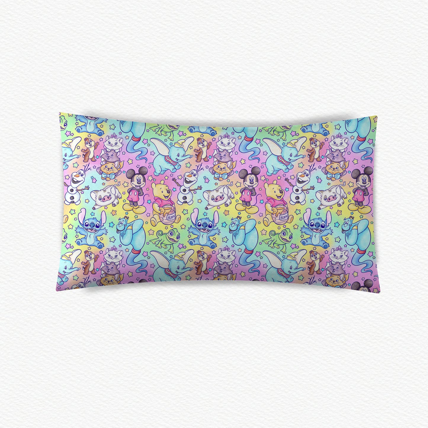 Sidekick Symphony Watercolor Bamboo Standard Pillowcase