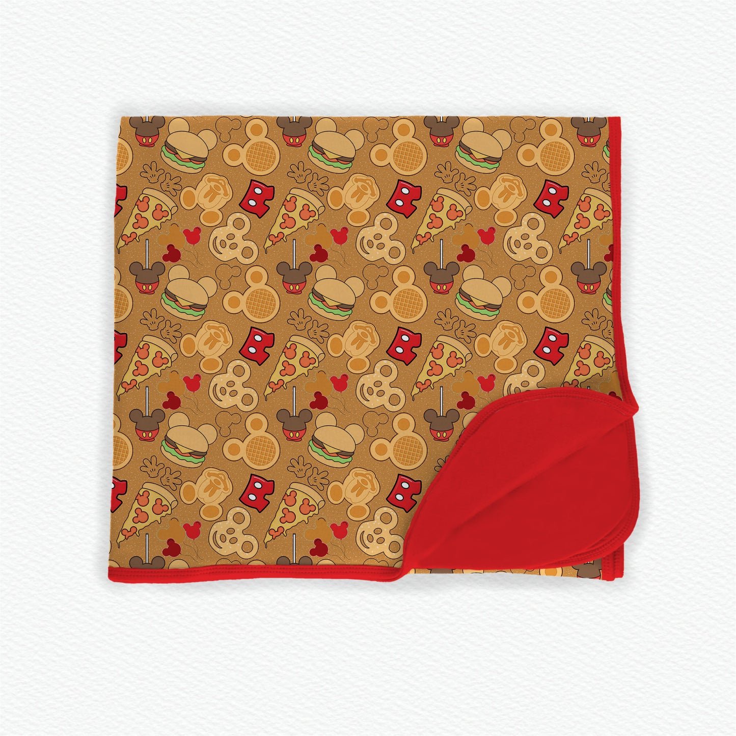 Main Street Confectionary Double Layer 50x50 Bamboo Blanket