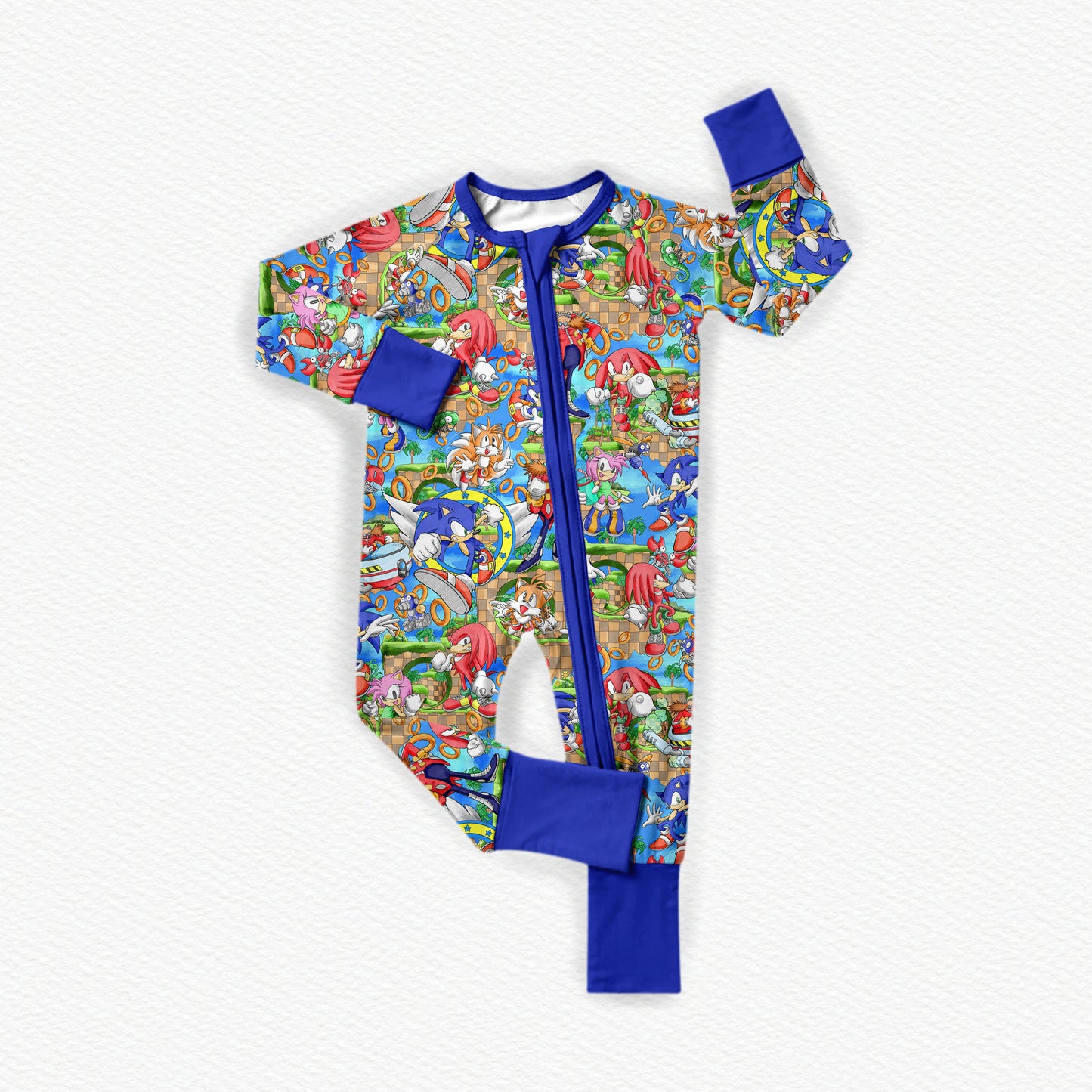 Need For Speed Bamboo Zippy Pajamas