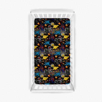 Giggle Galaxy Bamboo Crib Sheet