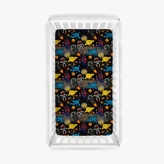 Giggle Galaxy Bamboo Crib Sheet