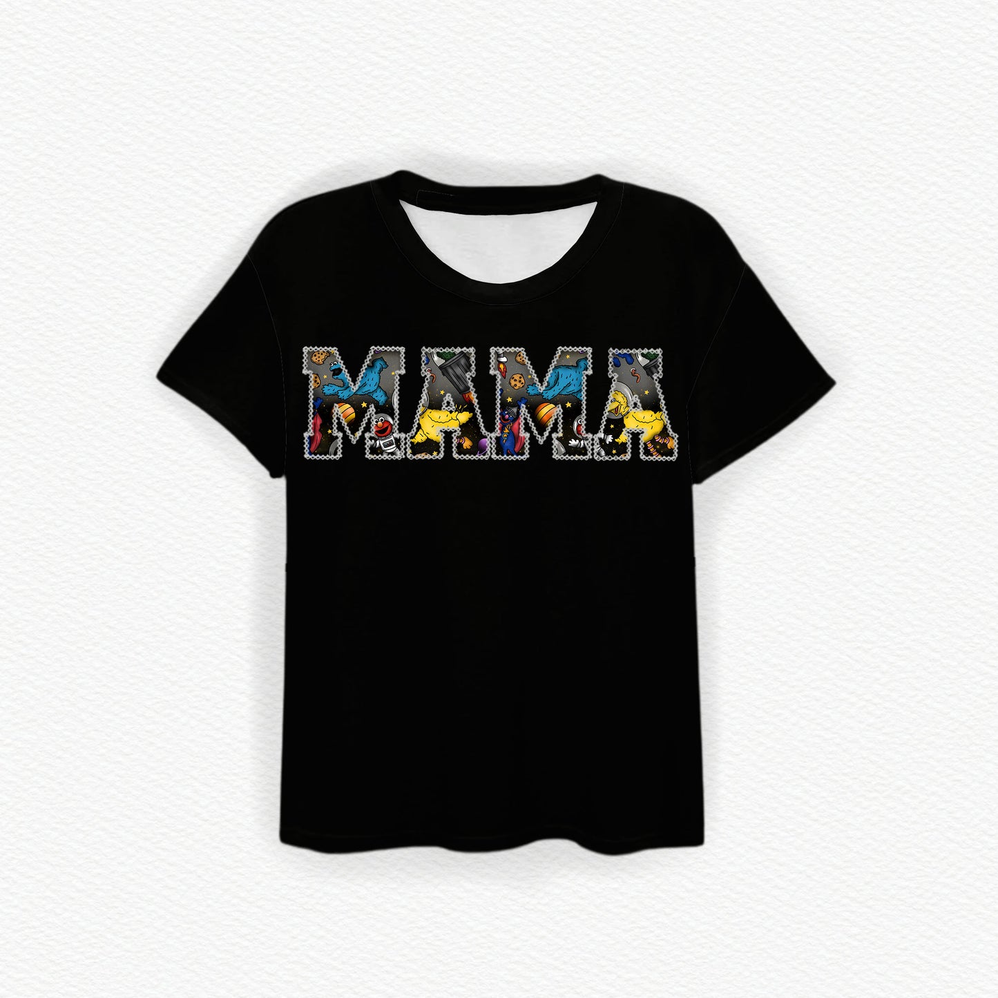 Giggle Galaxy MAMA Embroidered Bamboo Tee