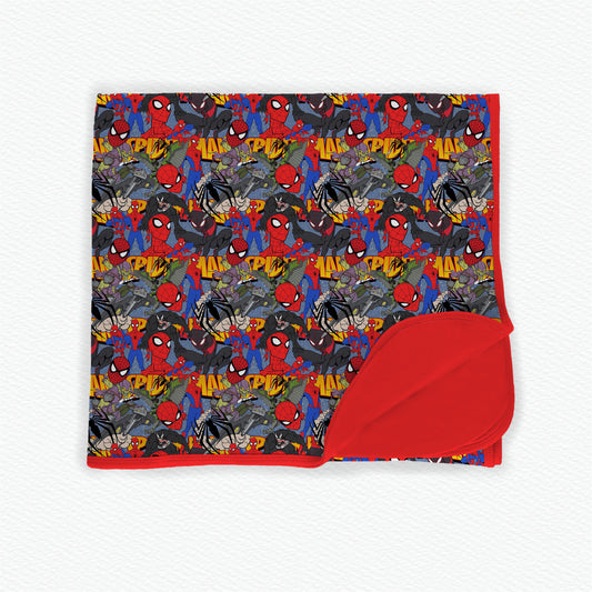Spidey Sense Double Layer 50x50 Bamboo Blanket