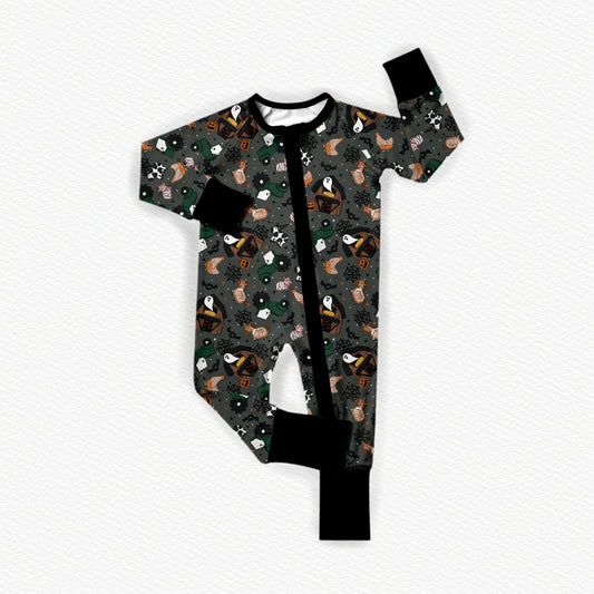 CockadoodleBOO Halloween Bamboo Zippy Pajamas