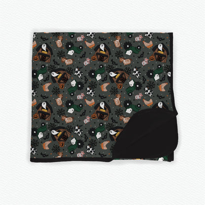CockadoodleBOO Halloween Bamboo Blanket