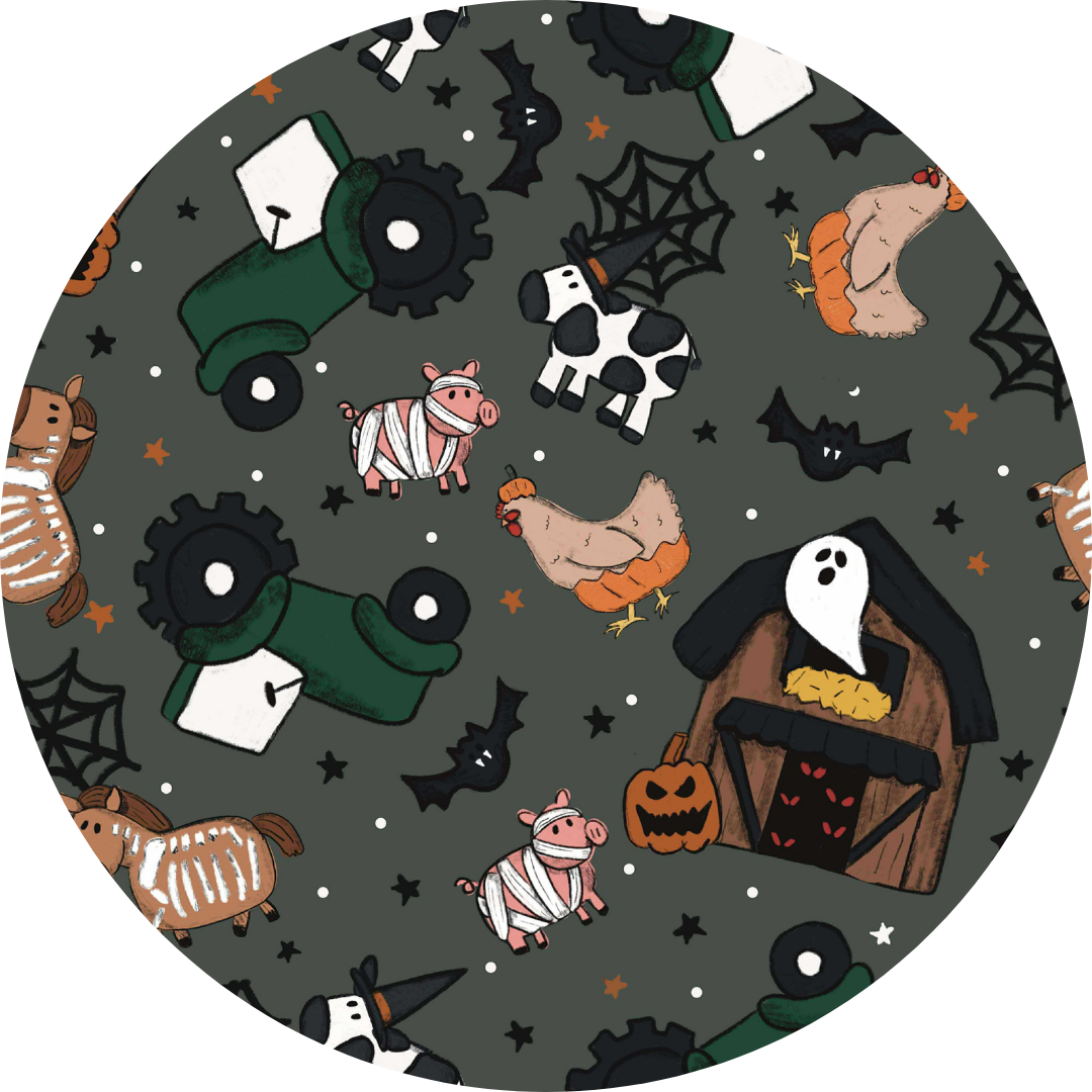 CockadoodleBOO Halloween Bamboo Blanket