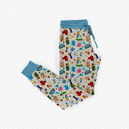 Read Mo' Books Bamboo Adult Jogger Style Pants